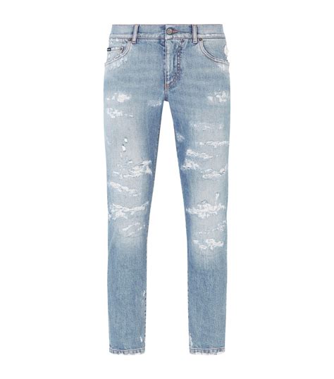 dolce gabbana distressed jeans|Dolce & Gabbana jeans sale.